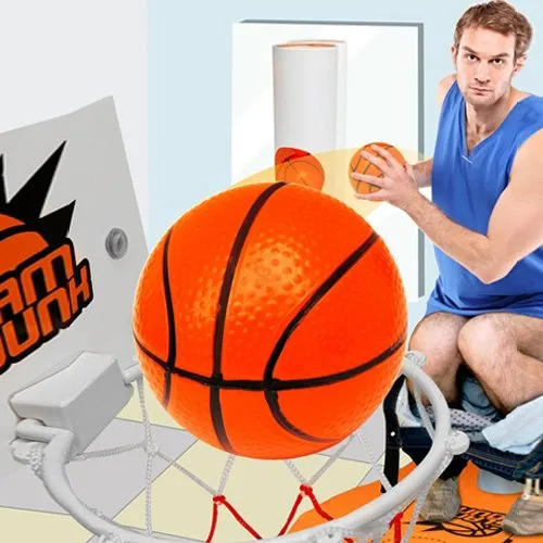 Sportliches Örtchen – Toilettenbasketball