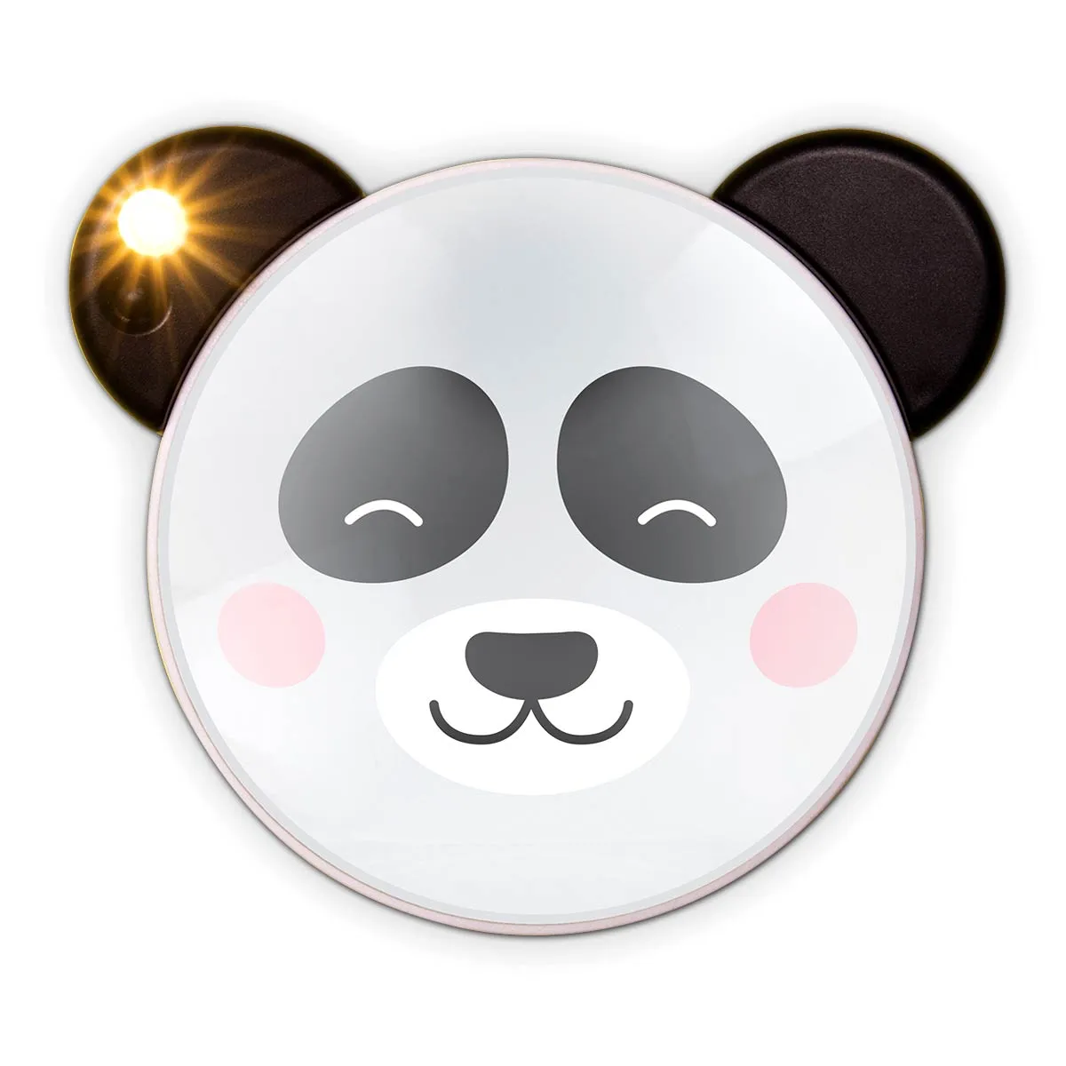 Panda Schminkspiegel mit Beleuchtung
