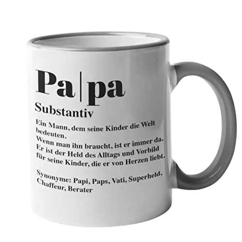 Tasse Vatertag Papa Definition
