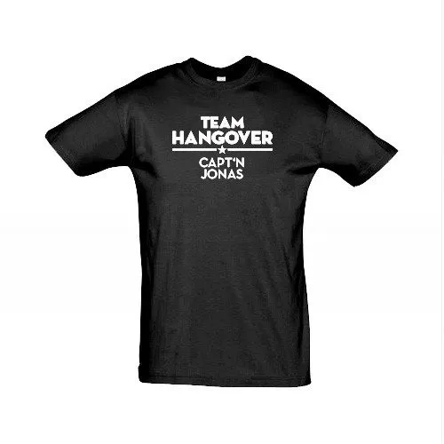 Herren T-Shirt "Team" schwarz/XL