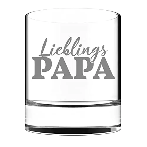 Whiskyglas Vatertag Lieblingspapa