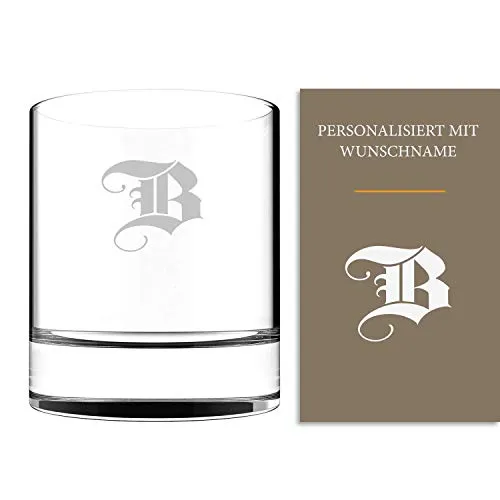 Whiskyglas Monogramm