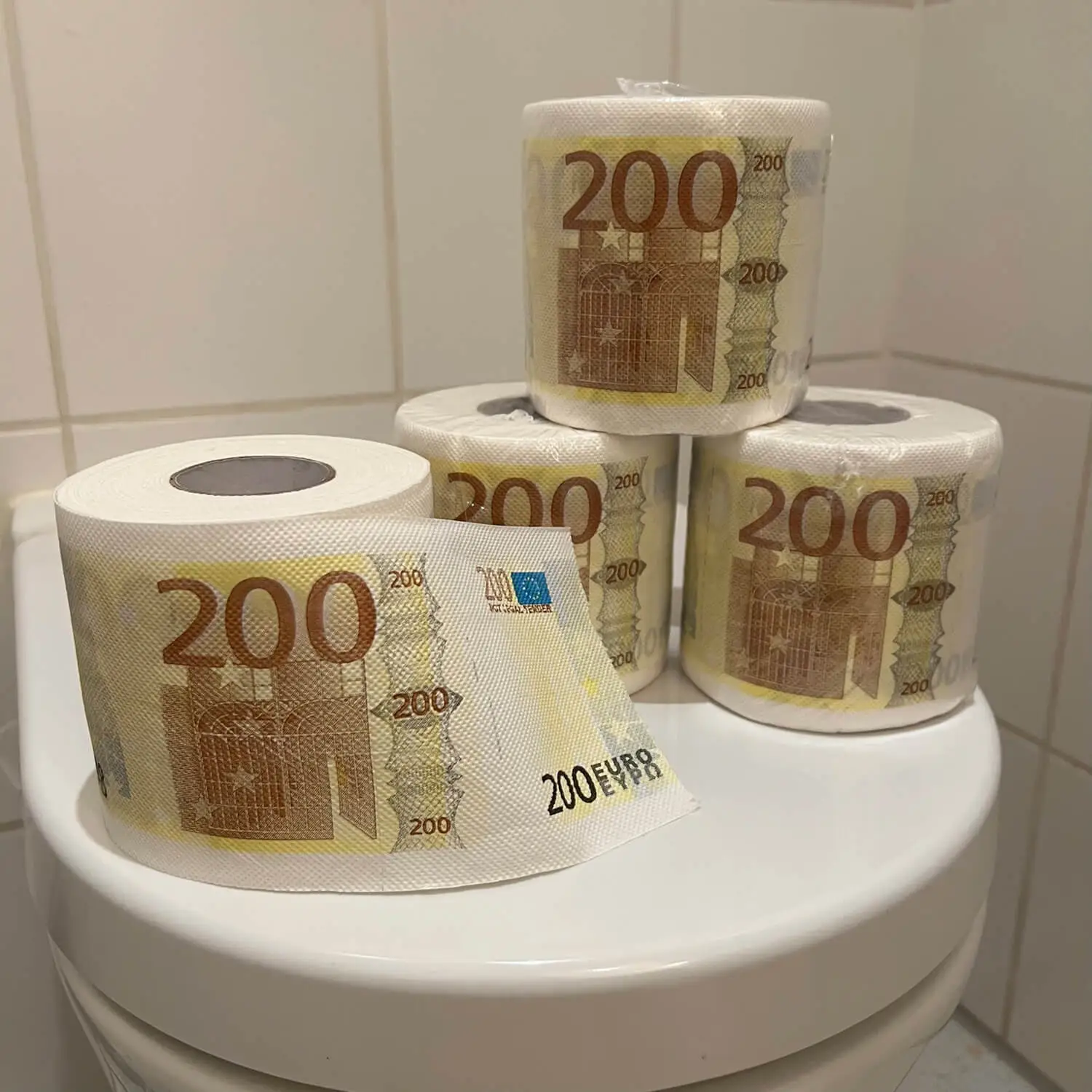 200-Euro-Toilettenpapier