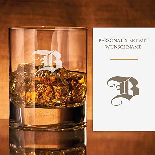 Whiskyglas Monogramm
