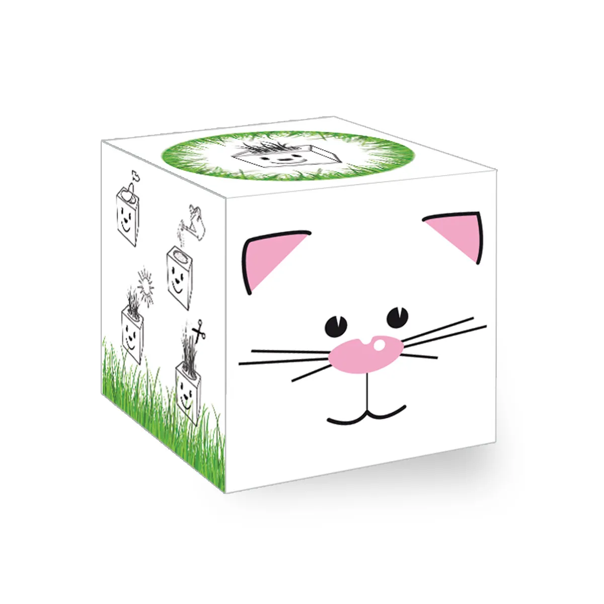 Grasscube - Katze