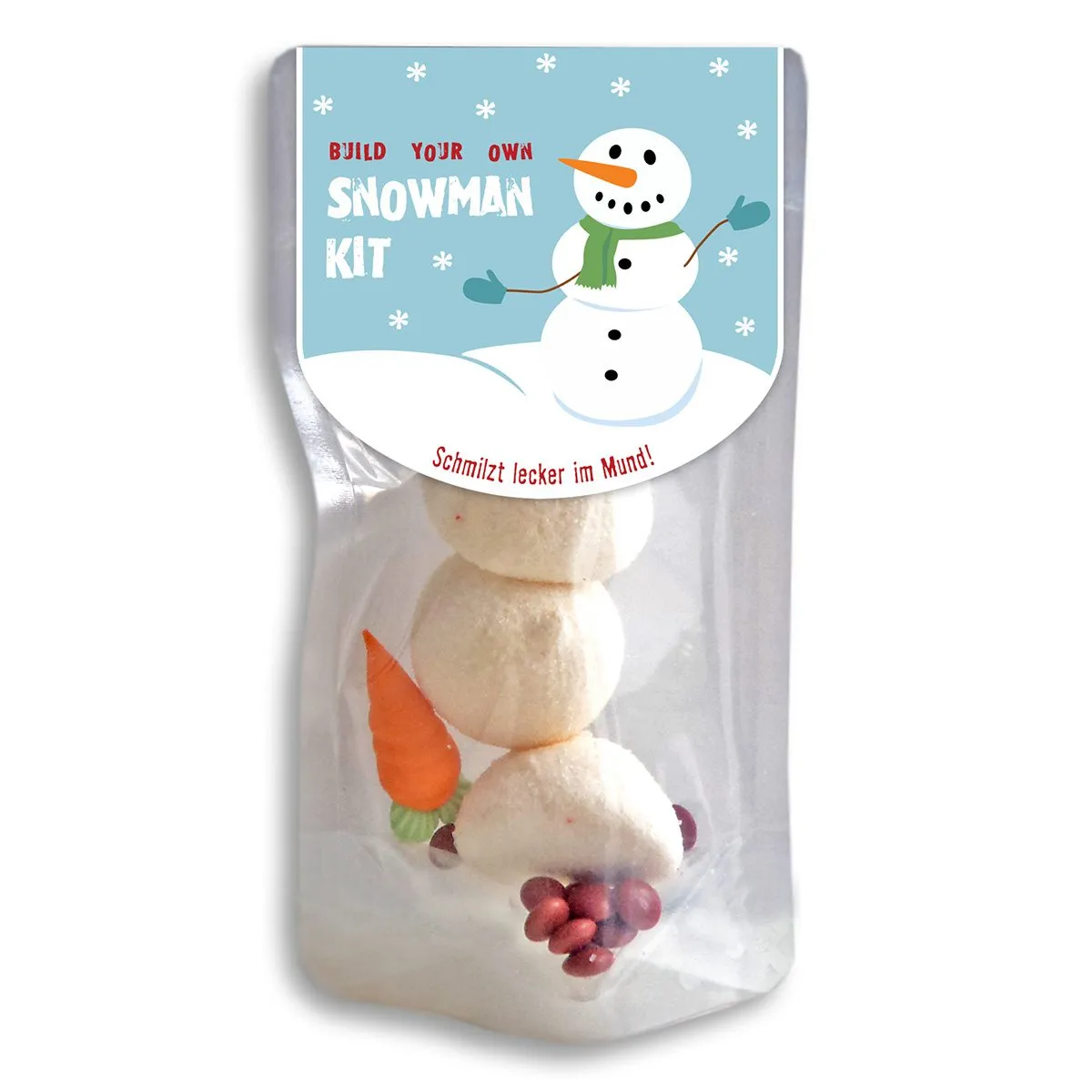 Snowman-Kit - Bau dir 'nen Schneemann aus Schaumzucker!