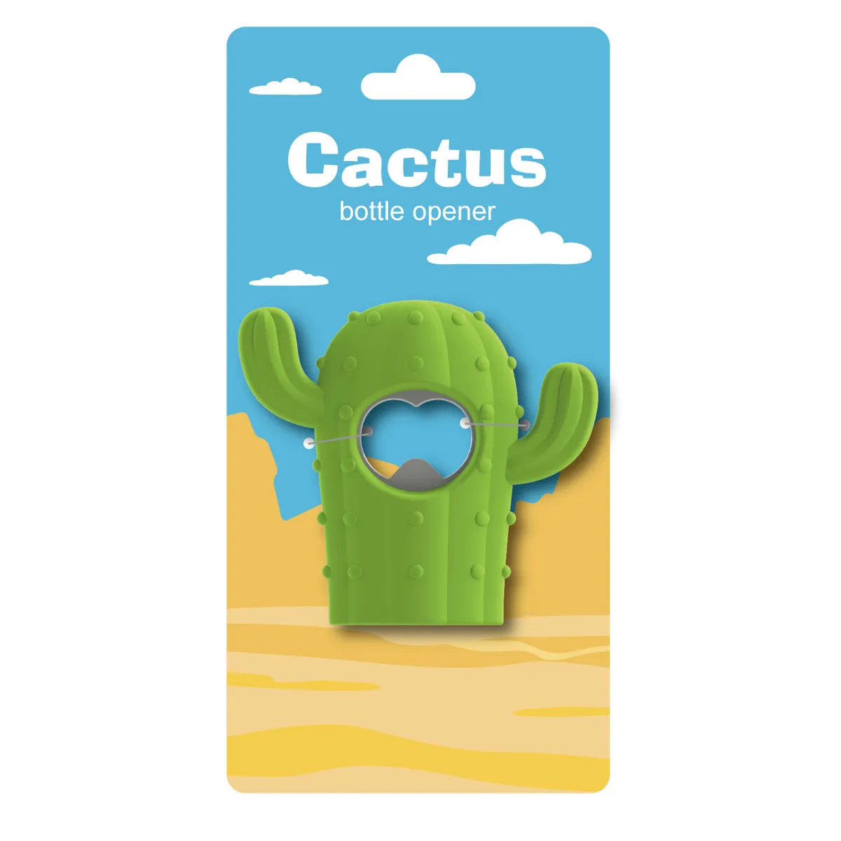 Witziger Flaschenöffner Kaktus
