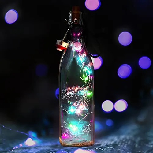 Flaschenlicht mit Flasche Lineart Paar
