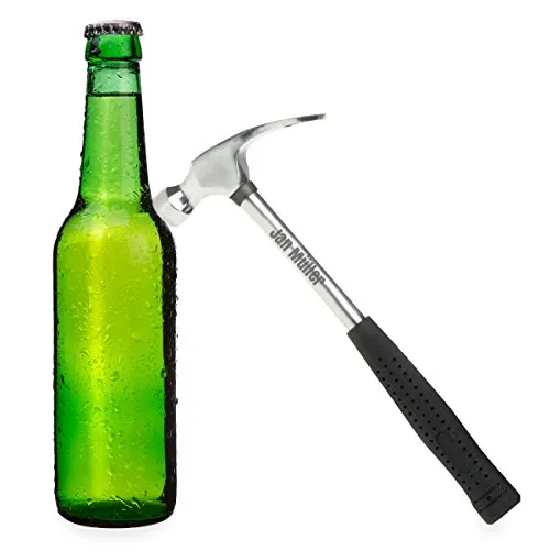 Flaschenöffner Feierabend-Hammer mit Gravur