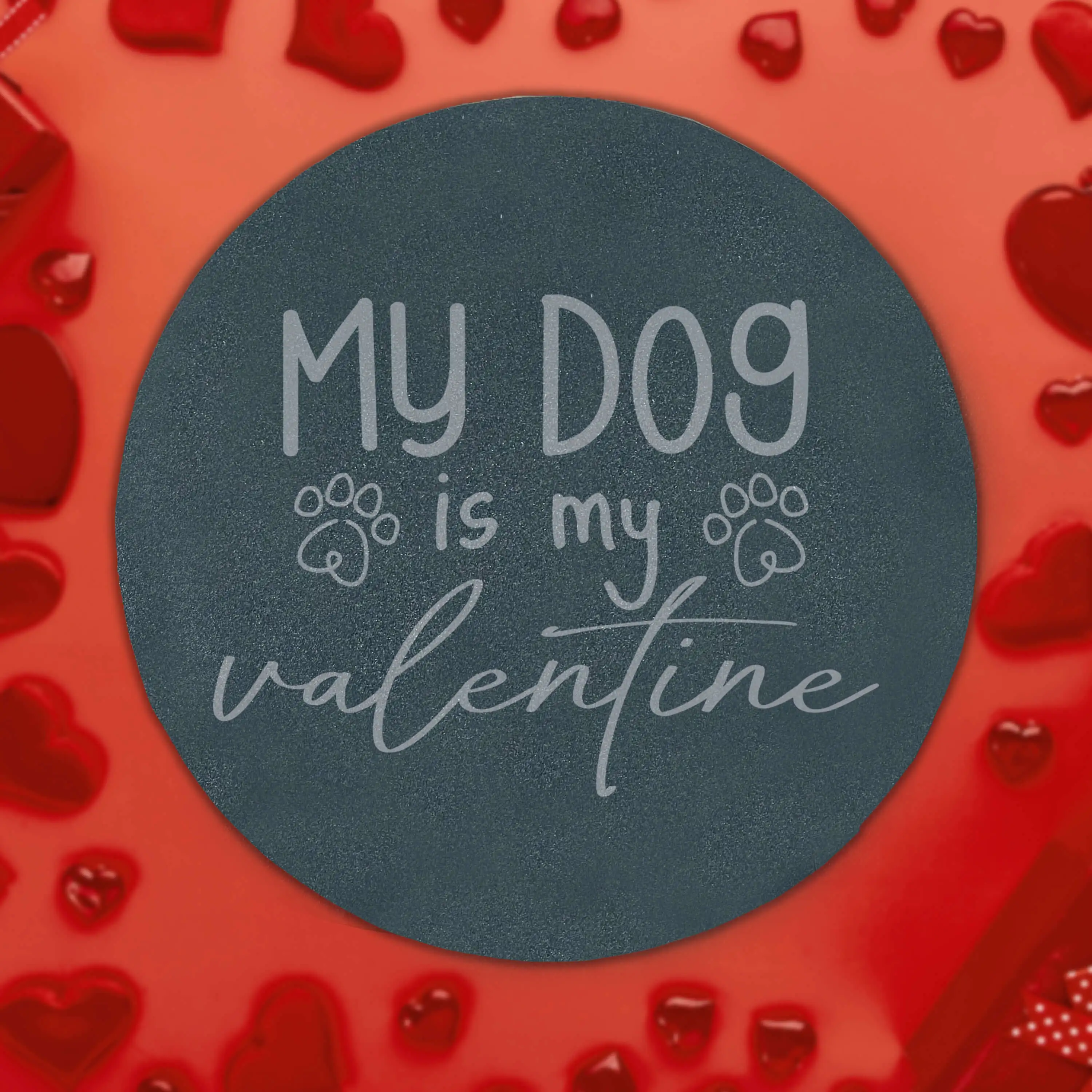 Valentinstagsdesign My dog is my valentine