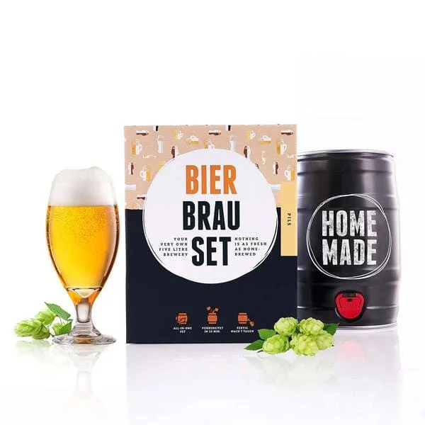 Bier selber brauen – Komplett-Set mit Fass - Pils