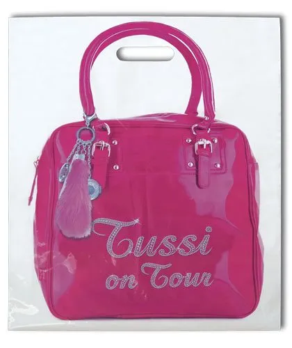 Tussi on Tour: Tragetasche mit Handtaschen-Motiv