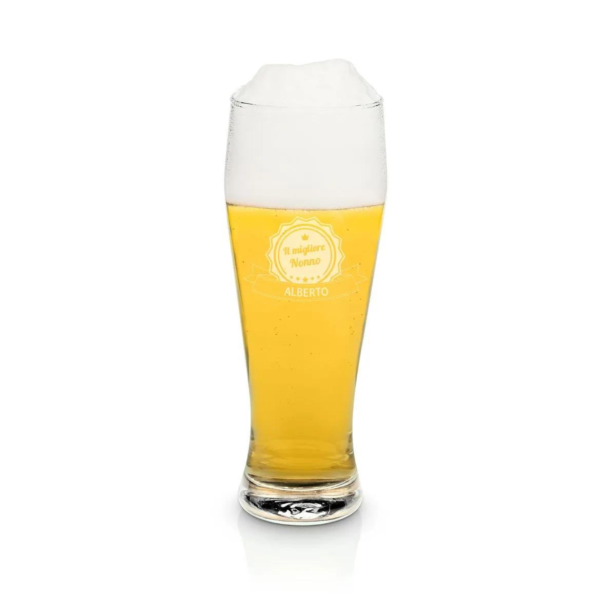 Bierglas Weizenbierglas - Siegel